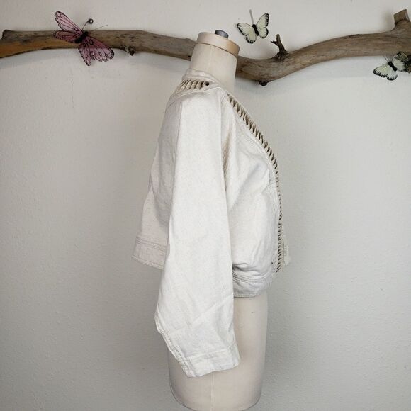 Anthropologie hei hei ladder cropped jacket - Picture 4 of 8